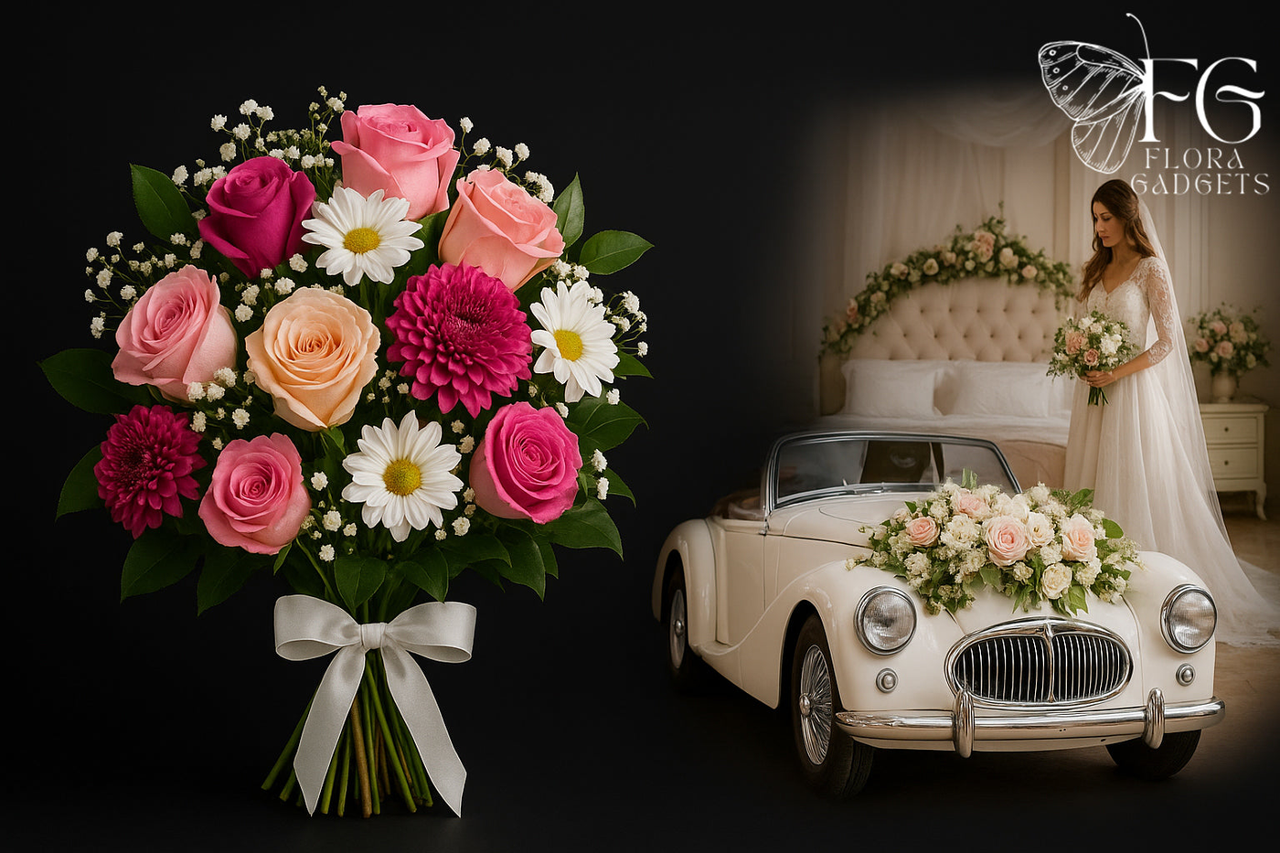 Car Decoration - Flora Gadget
