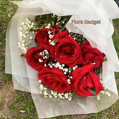 BEAUTIFUL BOUQUET OF ROSES – Premium Floral Decoration for Car & Gifts | Flora Gadget