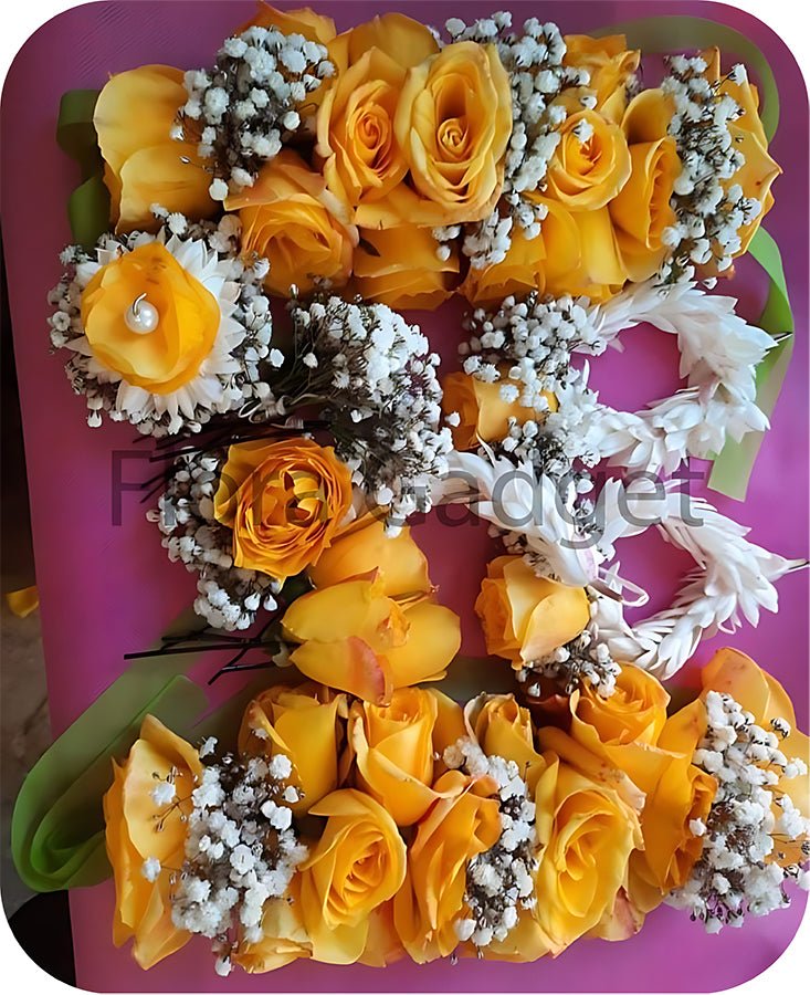 Bridal Mehndhi Mayoun dulhan Set 1 – Premium Floral Decoration for Car & Gifts | Flora Gadget