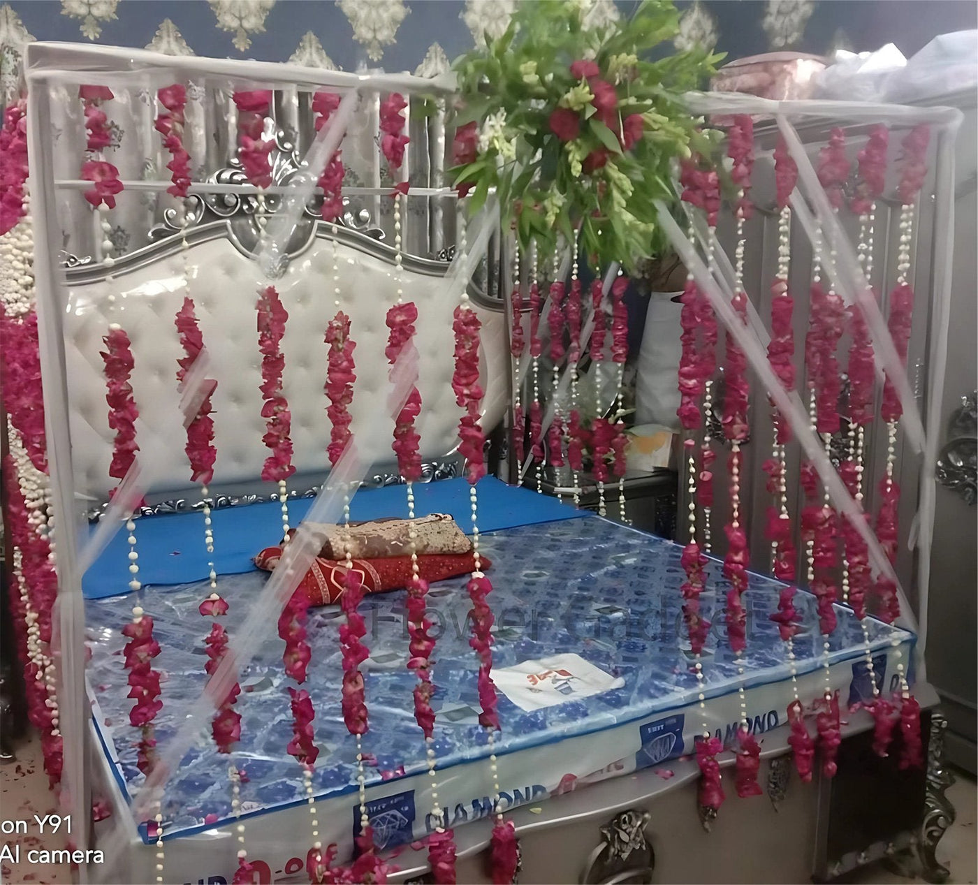 Bridal room decor 1 – Premium Floral Decoration for Car & Gifts | Flora Gadget