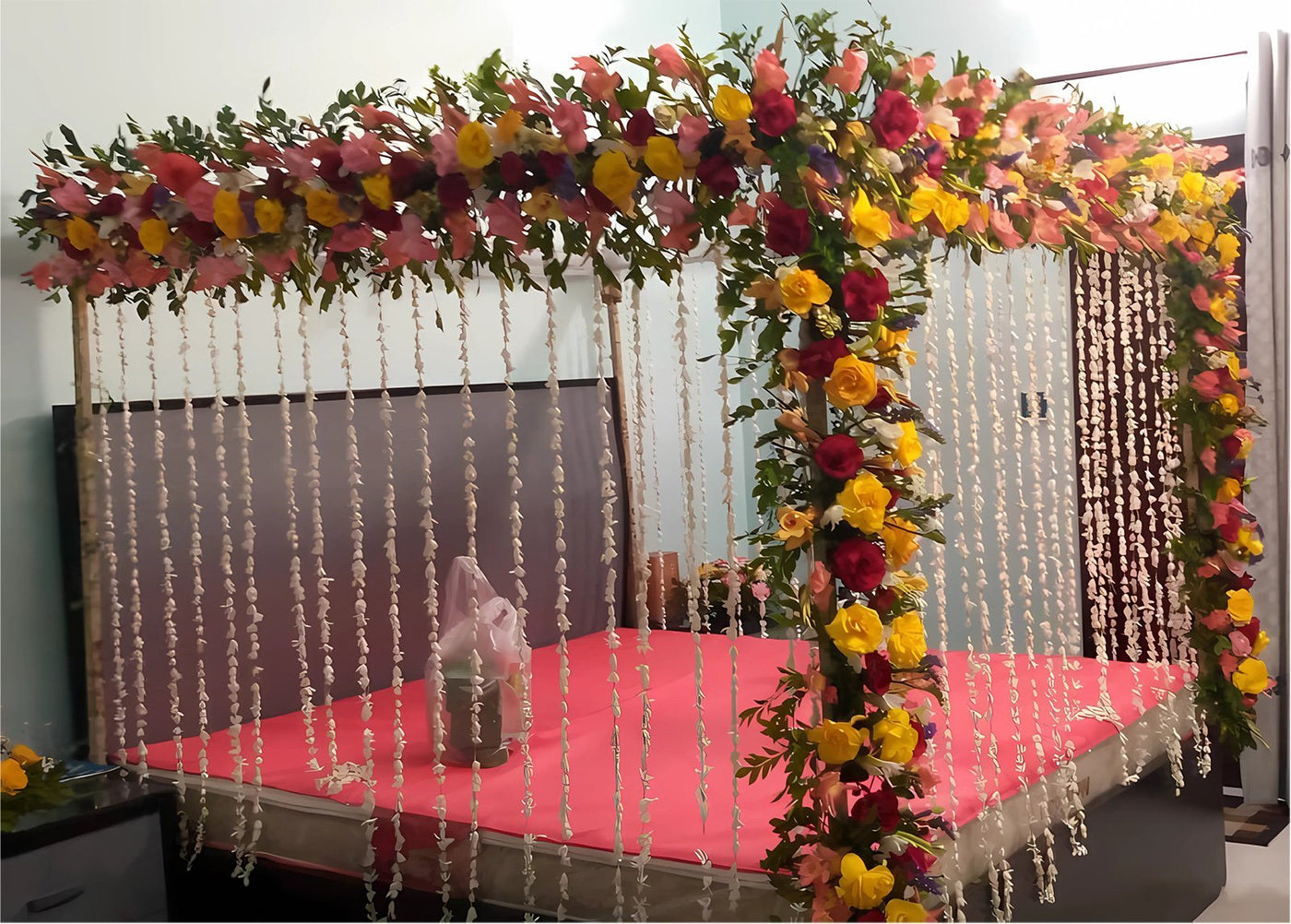 Bridal room decor 10 – Premium Floral Decoration for Car & Gifts | Flora Gadget