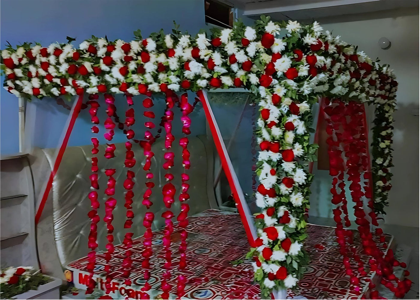 Bridal room decor 13 – Premium Floral Decoration for Car & Gifts | Flora Gadget