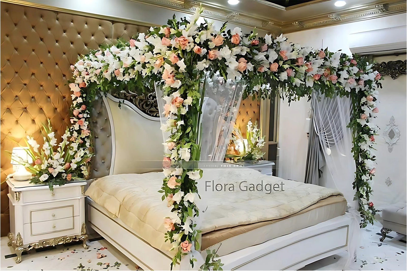 Bridal room decor 4 – Premium Floral Decoration for Car & Gifts | Flora Gadget