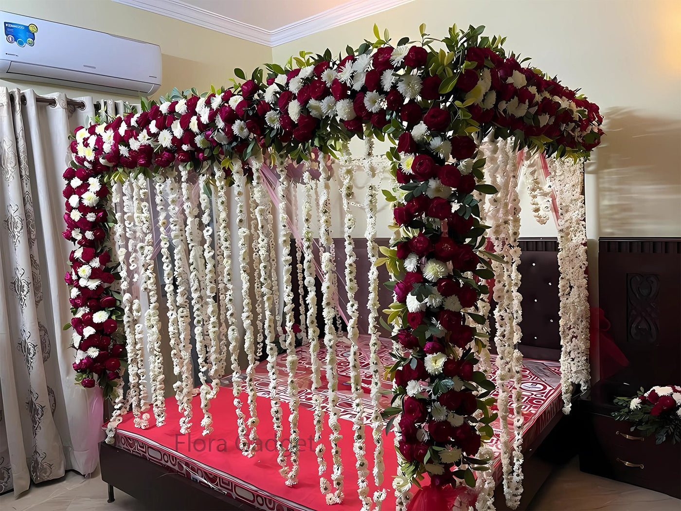 Bridal room decor 6 – Premium Floral Decoration for Car & Gifts | Flora Gadget