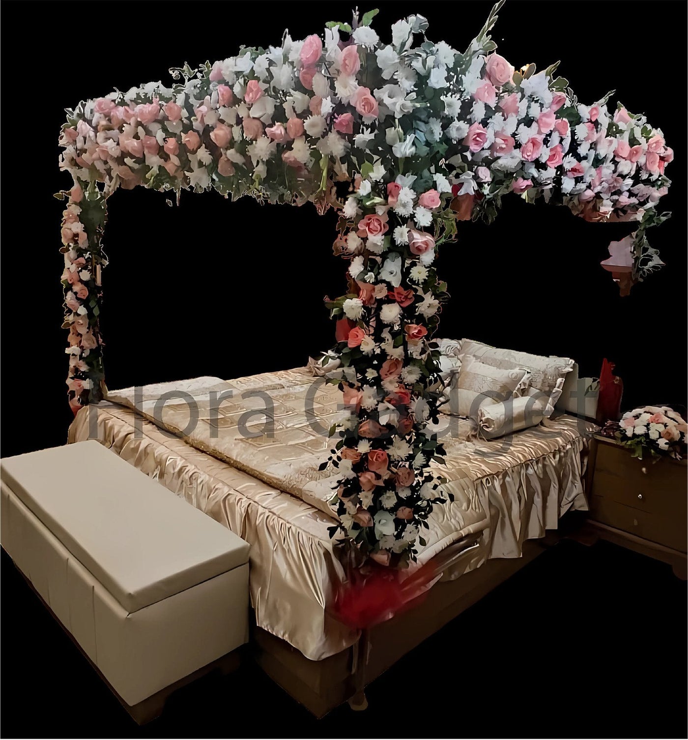Bridal room decor 8 – Premium Floral Decoration for Car & Gifts | Flora Gadget