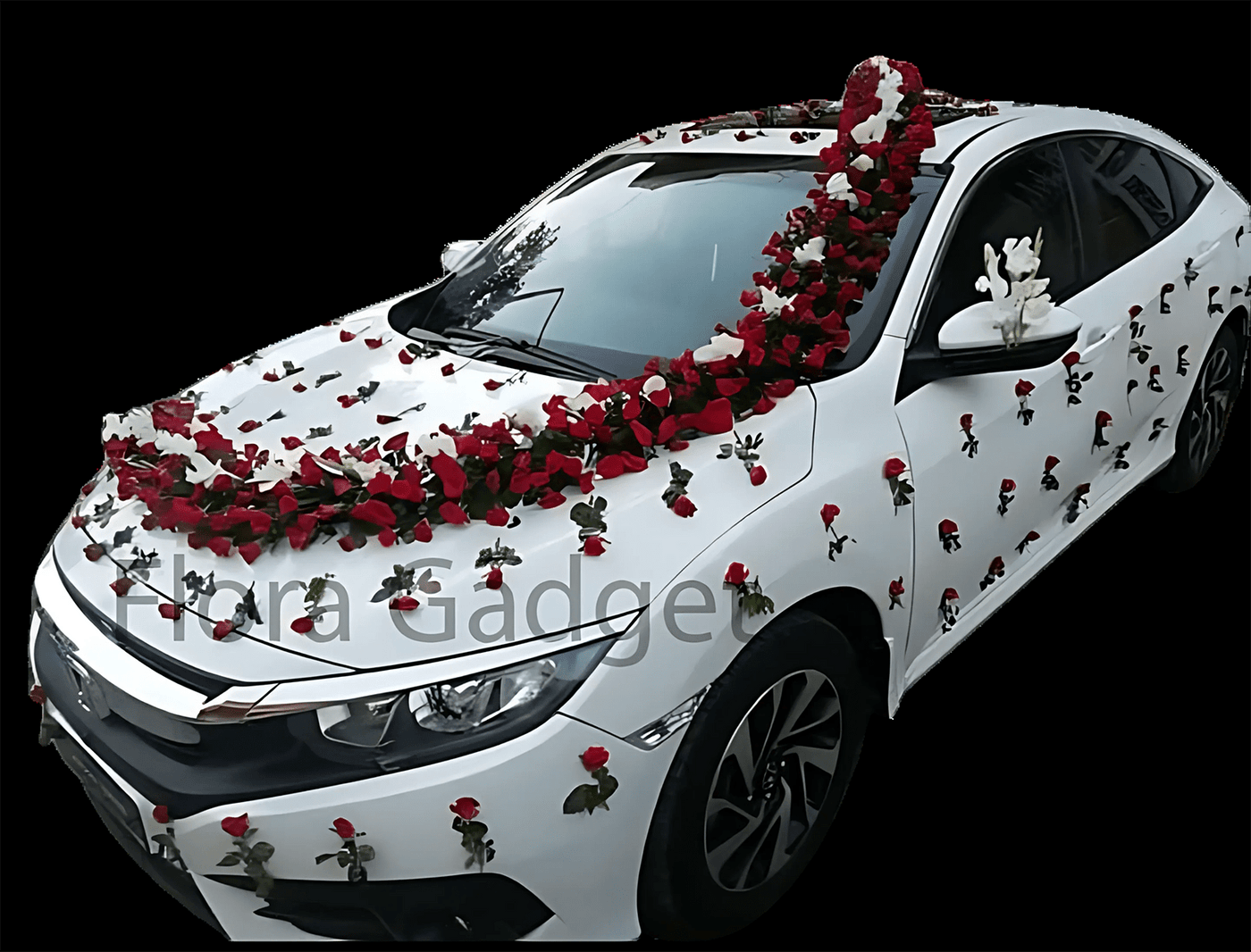 Car Flower decoration 3 – Premium Floral Decoration for Car & Gifts | Flora Gadget
