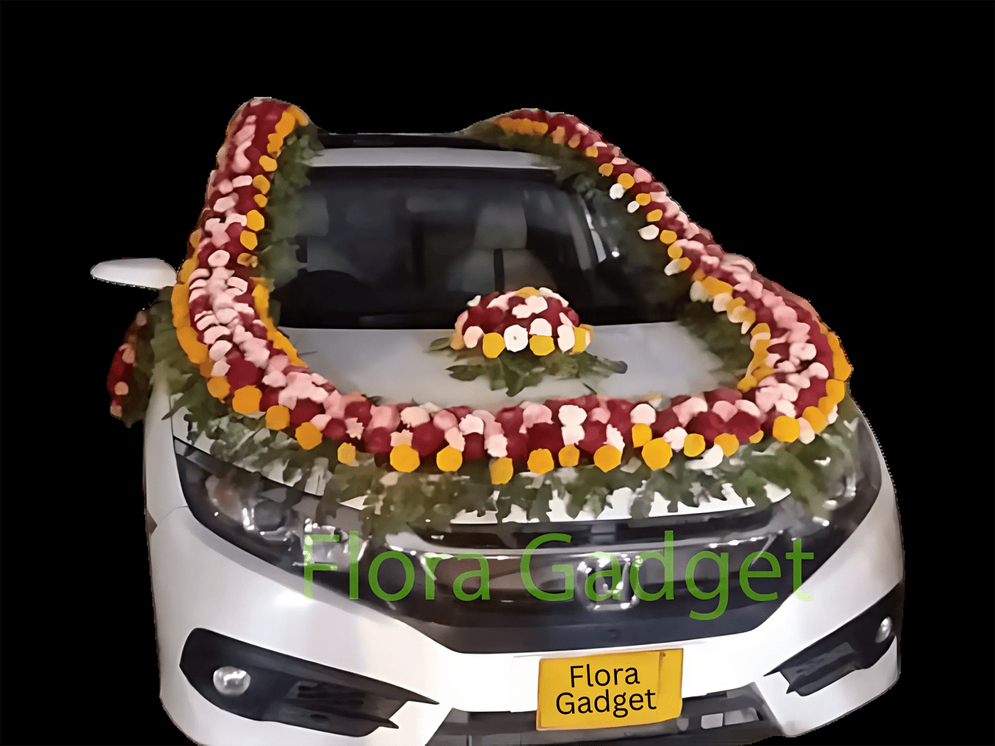 Car Flower decoration 4 – Premium Floral Decoration for Car & Gifts | Flora Gadget