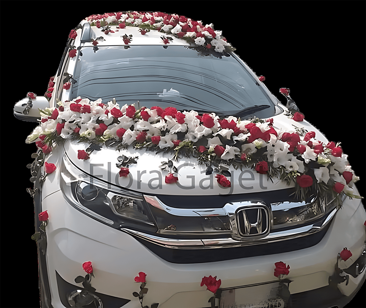 Car Flower decoration 8 – Premium Floral Decoration for Car & Gifts | Flora Gadget