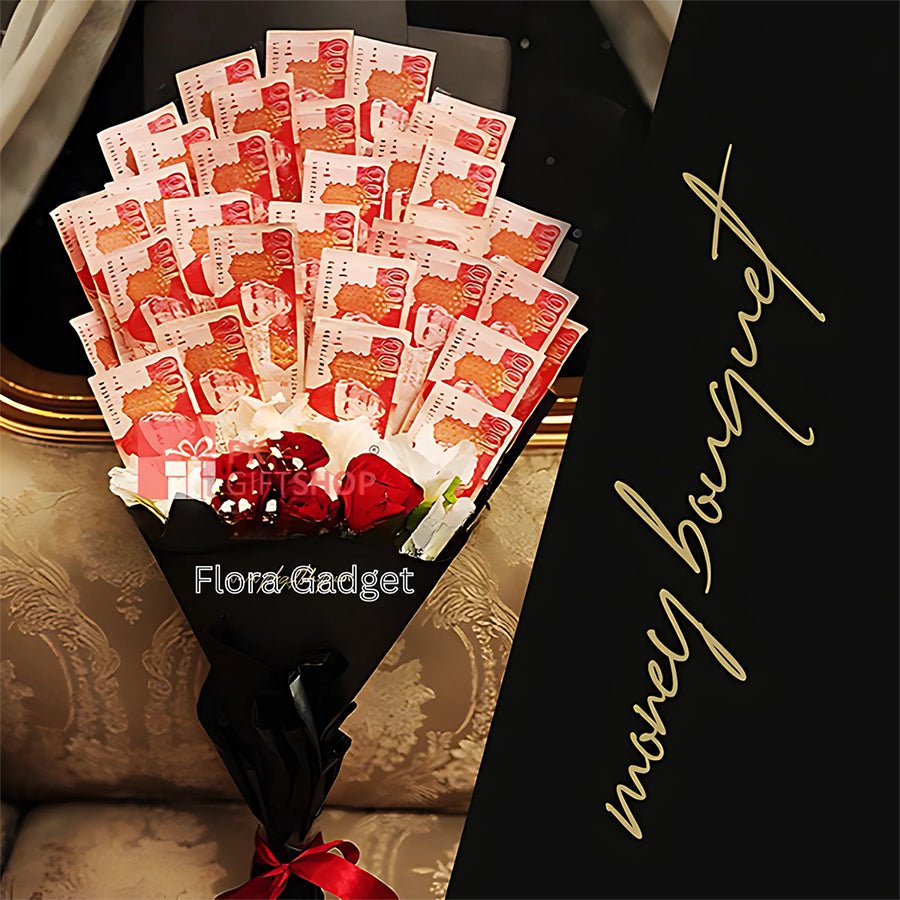MONEY BOUQUET – Premium Floral Decoration for Car & Gifts | Flora Gadget