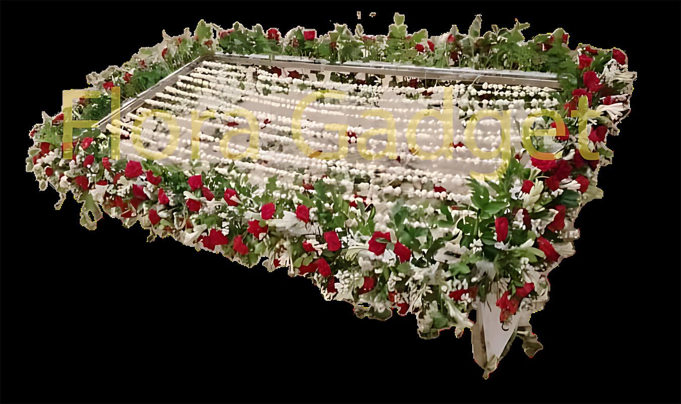 Nikah hair curtain – Premium Floral Decoration for Car & Gifts | Flora Gadget