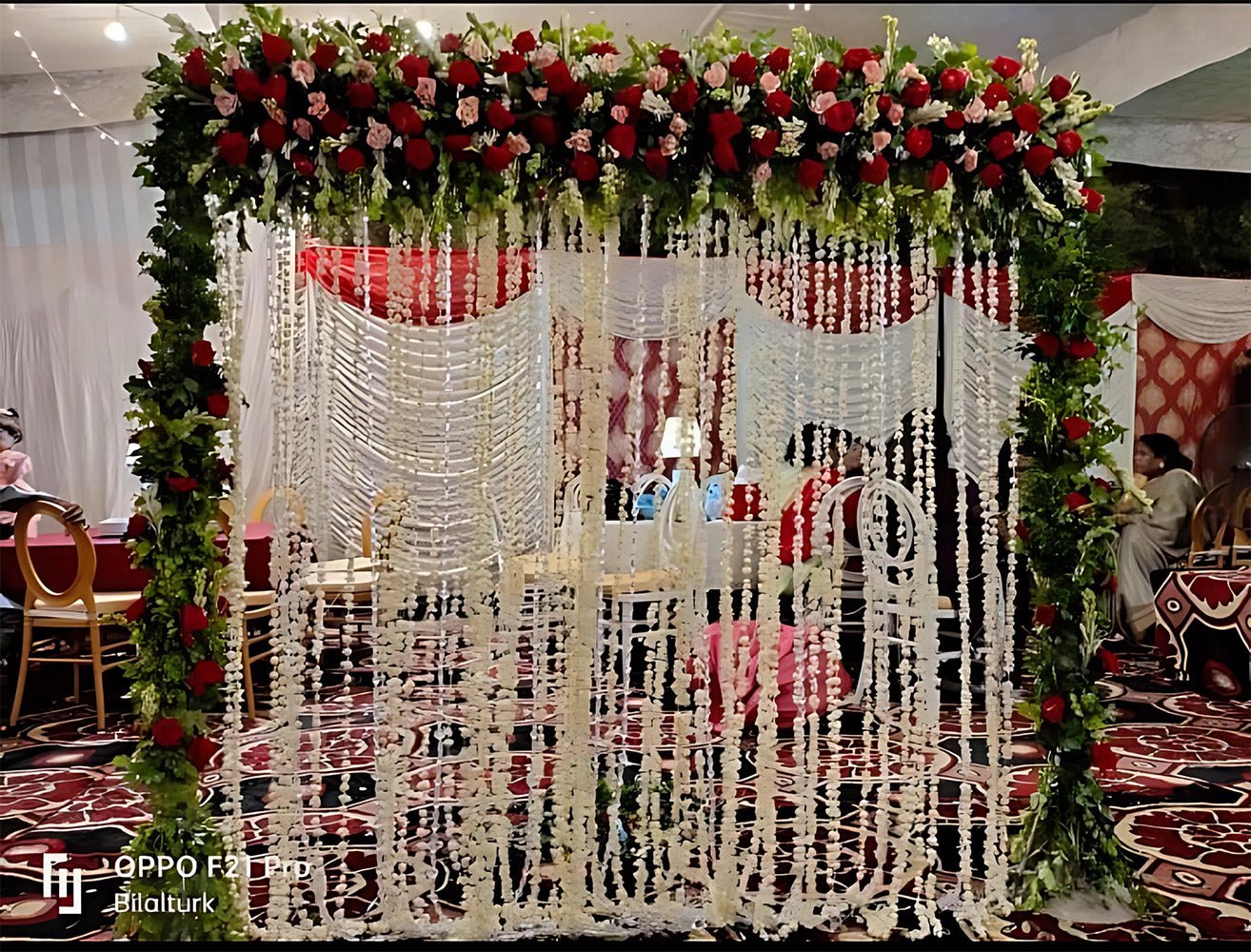 Nikah partition 4 – Premium Floral Decoration for Car & Gifts | Flora Gadget