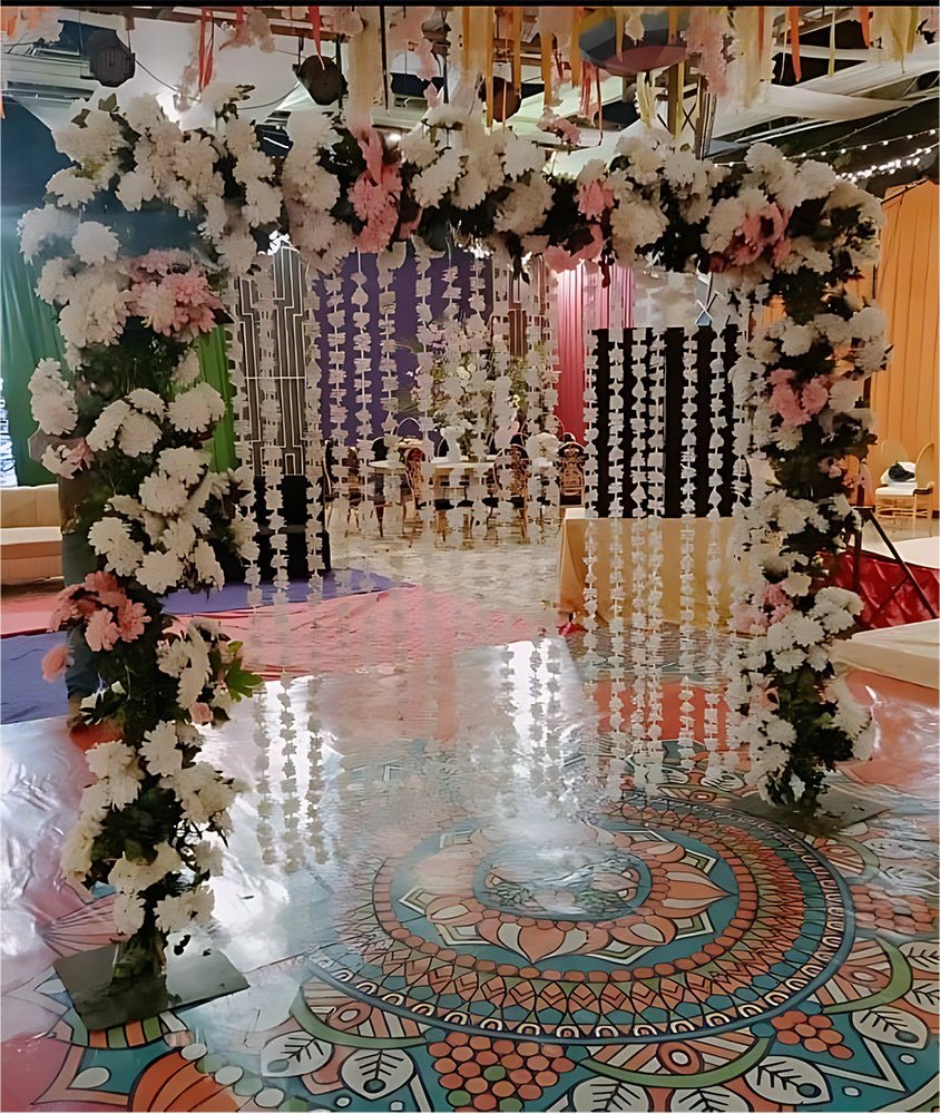 Nikah partition 8 – Premium Floral Decoration for Car & Gifts | Flora Gadget