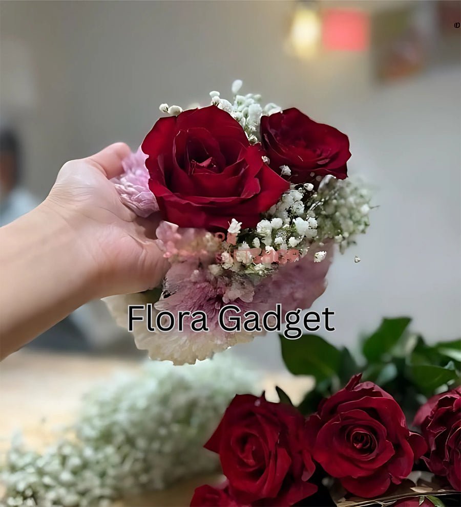 ROYAL IMPORTED FLOWERS GAJRA SET – Premium Floral Decoration for Car & Gifts | Flora Gadget