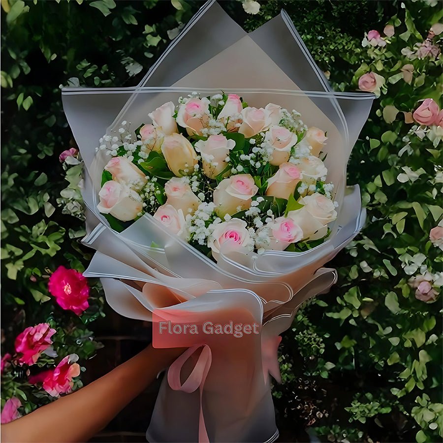 TWELVE PETALS OF GRACE – Premium Floral Decoration for Car & Gifts | Flora Gadget